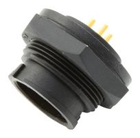 AMPHENOL LTW CC-03PMMP-LC7001 圆形连接器, Standard Circular Connector, Middle (C) Series, 面板安装插头, 3 触点, PCB引脚, 卡口