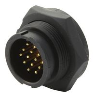 AMPHENOL LTW CD-14PMMP-LC7001 圆形连接器, Standard Circular Connector, Middle (C) Series, 面板安装插头, 14 触点, PCB引脚, 卡口