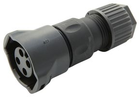 AMPHENOL LTW DC-04BFFC-RL7001 Circular Connector, Standard Circular Connector, Large (D) Series, Cable Mount Receptacle