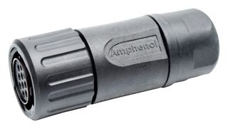 AMPHENOL SINE/TUCHEL RTS6BS12N10S03 圆形连接器, 12尺寸 IP68/IP69K, Sealed Circular Connector, ecomate Aquarius Series, 直型插头, 10 触点, 压接插座-无触芯