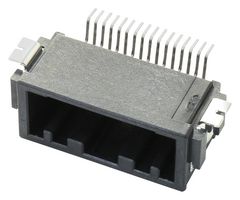 JST / JAPAN SOLDERLESS TERMINALS SM16B-CPTK-1A-TB 引脚针座, 线至板, 2 mm, 2 排, 16 触点, 表面安装直角, CPT