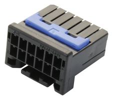 JST / JAPAN SOLDERLESS TERMINALS 12CPT-B-2A 连接器外壳, CPT, 插座, 12 路, 2 mm, CPT系列触芯