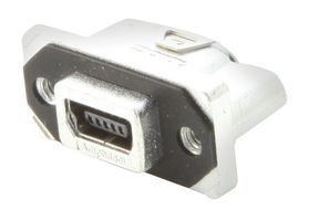 AMPHENOL COMMUNICATIONS SOLUTIONS MUSBRB15130 密封连接器, USB, 小型USB B, USB 2.0, 插座, 5路, 面板安装, IP67