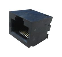 AMPHENOL COMMUNICATIONS SOLUTIONS RJSSE5080 Modular Connector, RJ45 Jack, 1 x 1 (Port), 8P8C, Cat5, Surface Mount
