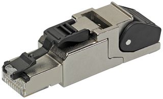MOLEX 130047-8008 模块连接器, BRAD Cat6a, IDC, RJ45 插头, 1 x 1 (端口), 8P8C, Cat6a, IP20, 电缆安装
