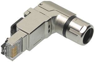 MOLEX 130047-8011 模块连接器, BRAD Cat6a, IDC, RJ45 插头, 1 x 1 (端口), 8P8C, Cat6a, IP20, 电缆安装