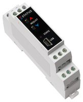 STATUS SEM1605/P 温度传送器, SEM1605, DIN轨, RTD 输入, 4至20 mA输出, USB配置