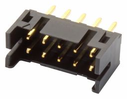 HIROSE / HRS DF11-10DP-2DSA(01) 引脚针座, 线至板, 2 mm, 2 排, 10 触点, 通孔安装, DF11