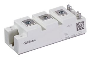 INFINEON FF100R12RT4HOSA1 IGBT Module, Dual, 100 A, 1.75 V, 555 W, 150 °C, Module