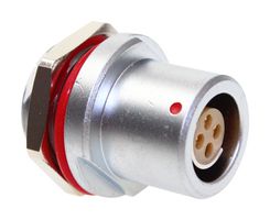 CAMDENBOSS CCD2S1/04 圆形连接器, IP68, Standard Circular Connector, CamCirc CCD Series, 面板安装插座, 4 触点, 焊接插座, 推挽