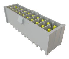 SAMTEC IPL1-110-01-L-D-K 引脚针座, 线至板, 2.54 mm, 2 排, 20 触点, 通孔安装, Mini Mate IPL1