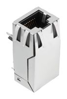 WURTH ELEKTRONIK 7499021002A Modular Connector, RJ45 Jack, 1 x 2 (Ganged), 8P8C, Through Hole Mount