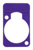 NEUTRIK DSS-VIOLET Connector Accessory, Violet, Lettering Plate, Neutrik etherCON Series Connectors, etherCON