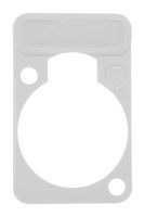NEUTRIK DSS-WHITE Connector Accessory, White, Lettering Plate, Neutrik etherCON Series Connectors, etherCON