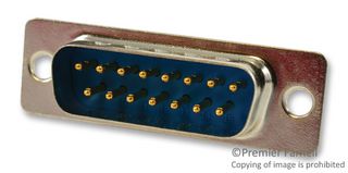 MULTICOMP SPC15429 D Sub Connector, Standard, Plug, 15 Contacts, DA, Solder Cup
