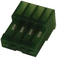 AMP - TE CONNECTIVITY 3-640443-4 IDC连接器, IDC插座, 母, 2.54 mm, 1排, 4 触点, 电缆安装