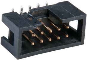 AMPHENOL COMMUNICATIONS SOLUTIONS 52601-S10-8LF 引脚针座, 线至板, 2.54 mm, 2 排, 10 触点, 表面安装　, FCI Quickie