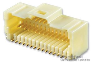 MOLEX 501571-3007 引脚针座, 线至板, 1 mm, 2 排, 30 触点, 表面安装直角, Pico-Clasp 501571 Series