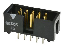 OMRON INDUSTRIAL AUTOMATION XG4C-1031 引脚针座, 线至板, 2.54 mm, 2 排, 10 触点, 通孔安装, XG4C