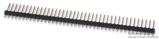 3M 2340-6211TG 引脚针座, 板至板, 2.54 mm, 1 排, 40 触点, 通孔直型, 2300