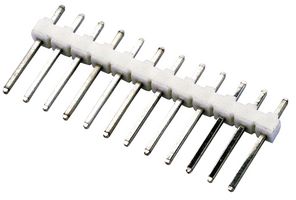 AMP - TE CONNECTIVITY 3-644456-2 Pin Header, Wire-to-Board, 2.54 mm, 1 Rows, 2 Contacts, Through Hole Straight, MTA-100