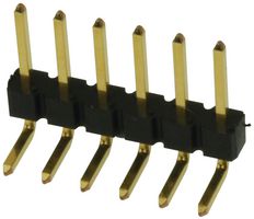 AMPHENOL COMMUNICATIONS SOLUTIONS 68016-106HLF Pin Header, Board-to-Board, 2.54 mm, 1 Rows, 6 Contacts, Through Hole, FCI BergStik II 68016