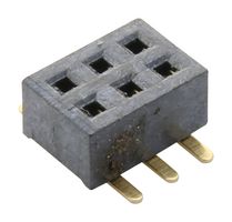 GCT BD050-06-A-0-0500-L-D PCB插座, 双入口, 板至板, 1.27 mm, 2 排, 6 触点, 表面安装, BD050