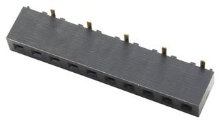 GCT BF090-10-A-1-N-D PCB Receptacle, Dual Entry, Board-to-Board, 2 mm, 1 Rows, 10 Contacts, Surface Mount, BF090