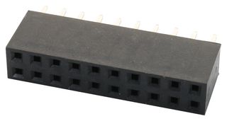HARWIN M20-7831042 PCB Receptacle, Board-to-Board, 2.54 mm, 2 Rows, 20 Contacts, Through Hole Mount, M20