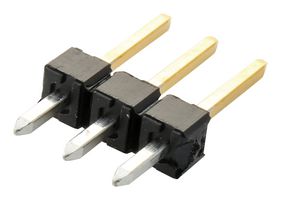 MOLEX 22-28-4033 引脚针座, 板至板, 线至板, 2.54 mm, 1 排, 3 触点, 通孔直型, KK 254 42375 Series
