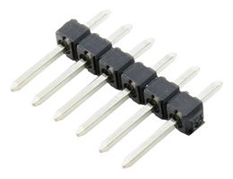 MOLEX 22-28-4060 Pin Header, Board-to-Board, Wire-to-Board, 2.54 mm, 1 Rows, 6 Contacts, Through Hole Straight
