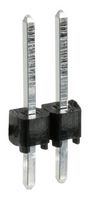 MULTICOMP PRO SPC20481 引脚针座, 板至板, 2.54 mm, 1 排, 2 触点, 通孔安装