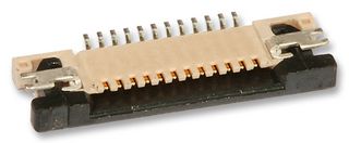 MOLEX 54548-0671 FFC / FPC Board Connector, 0.5 mm, 6 Contacts, Easy-On 54548 Series, Solder, Bottom, 1 Row