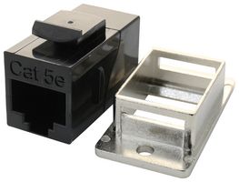 L-COM ECF504-C5 In-Line Adapter, Adaptor, In-Line, RJ45, RJ45