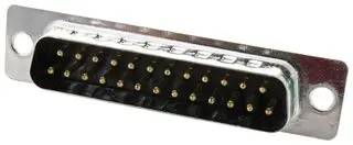 MULTICOMP DB25-PD 连接器外壳, D-Sub, 25 路, D Sub, DB, 插头, 钢主体