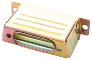 ITT CANNON M85049/48-1-3F D Sub Backshell, DB, 180°, Carbon Steel Body