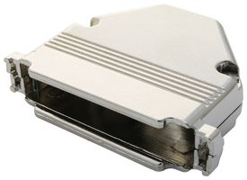 L-COM SDC37AG 连接器后壳, D Sub, DC, 180°, 锌合金主体