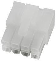 MOLEX 39-01-2080 连接器外壳, 拉片, UL 94V-2, Mini-Fit Jr. 5557 Series, 插座, 8 路, 4.2 mm
