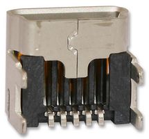 MOLEX 51387-0578 USB Connector, Mini USB Type B, USB 2.0, Receptacle, 5 Ways, Surface Mount, Right Angle