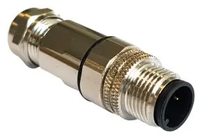 BULGIN LIMITED PXMBNI12FIM12ASCPG7 传感器连接器, Buccaneer M12 Series, M12, 公, 12路, 焊接插头, 直形线缆安装