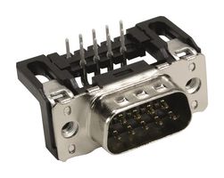 HARTING 09651227801 D-Sub 连接器, 直角, 标准, 插头, 9 触点, DE, 焊接