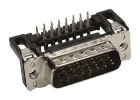 HARTING 09652227801 D Sub Connector, R/A, Standard, Plug, 15 Contacts, DA, Solder