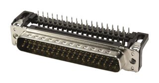 HARTING 09654227801 D-Sub 连接器, 直角, 标准, 插头, 37 触点, DC, 焊接