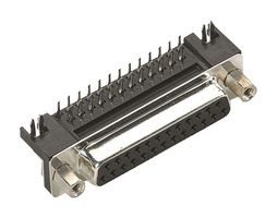 HARTING 09683537612 D-Sub 连接器, 直角, 标准, 插座, 25 触点, DB, 焊接