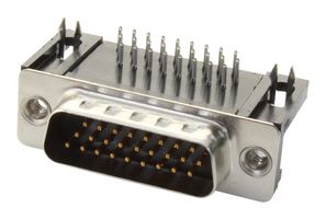 HARTING 09563627812 D Sub Connector, Right Angle, HD44, High Density, Plug, 44 Contacts, DB, Solder
