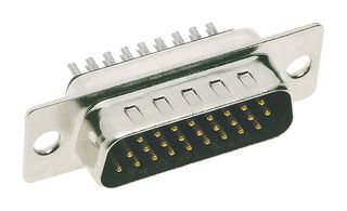 HARTING 09565005615050 D Sub Connector, HD78, High Density, Plug, 78 Contacts, DD, Solder Cup