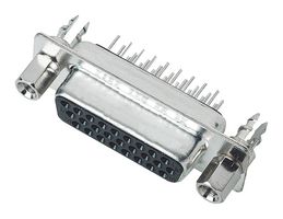 HARTING 09565517513 D-Sub 连接器, HD78, 高密度, 插座, 78 触点, DD, 焊接