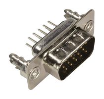 HARTING 09561617712 D-Sub 连接器, HD15, 高密度, 插头, 15 触点, DE, 焊接