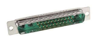 HARTING 09694117253 D Sub Connector Housing, 25W3, 25 Ways, Combo Layout D Sub, DC, Plug, Steel Body