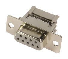 HARTING 09661186500 D-Sub 连接器, DB9, 标准, 插座, 9 触点, DE, IDC / IDT